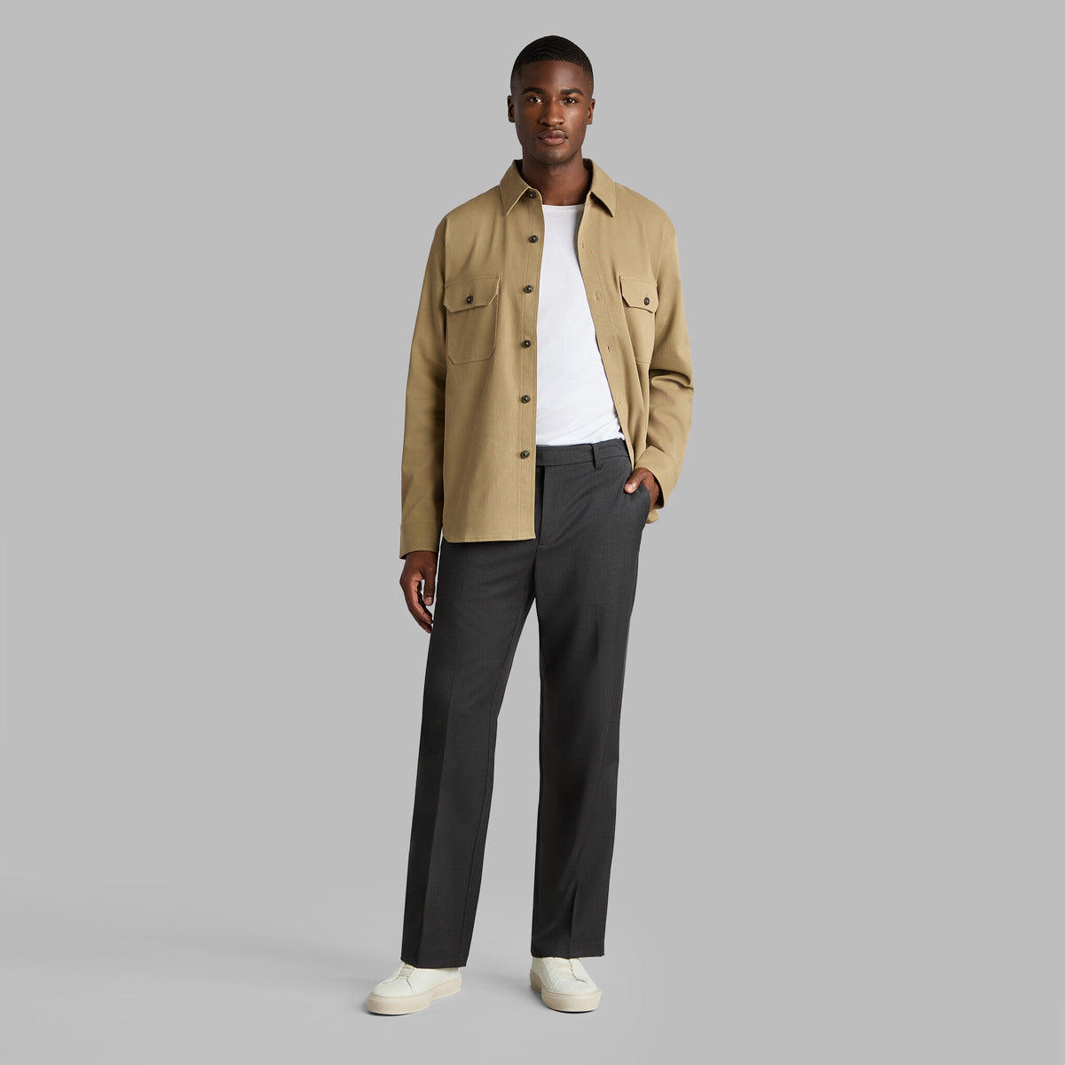 LTD RELEASE STRETCH DRILL OVERSHIRT | G/FORE Best Seller