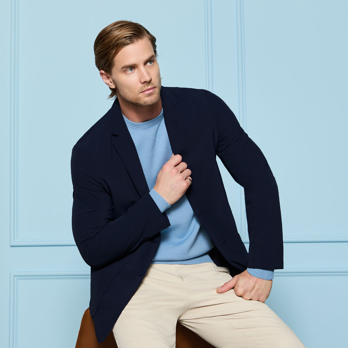 COMPACT STRETCH TRAVEL BLAZER | G/FORE Popular