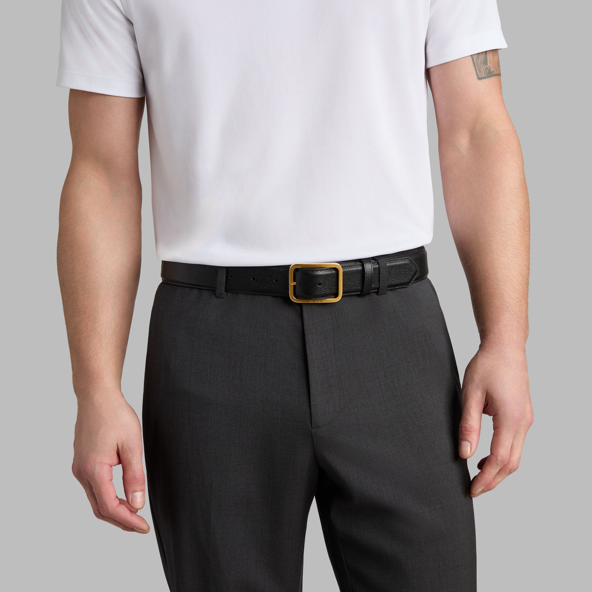 LUXE PEBBLE LEATHER BELT | G/FORE Latest