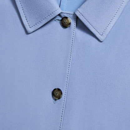 RELAXED FIT SUEDE SHIRT JACKET | G/FORE Quality
