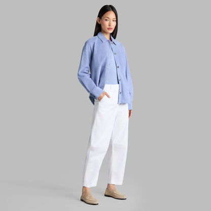 RELAXED FIT SUEDE SHIRT JACKET | G/FORE Quality