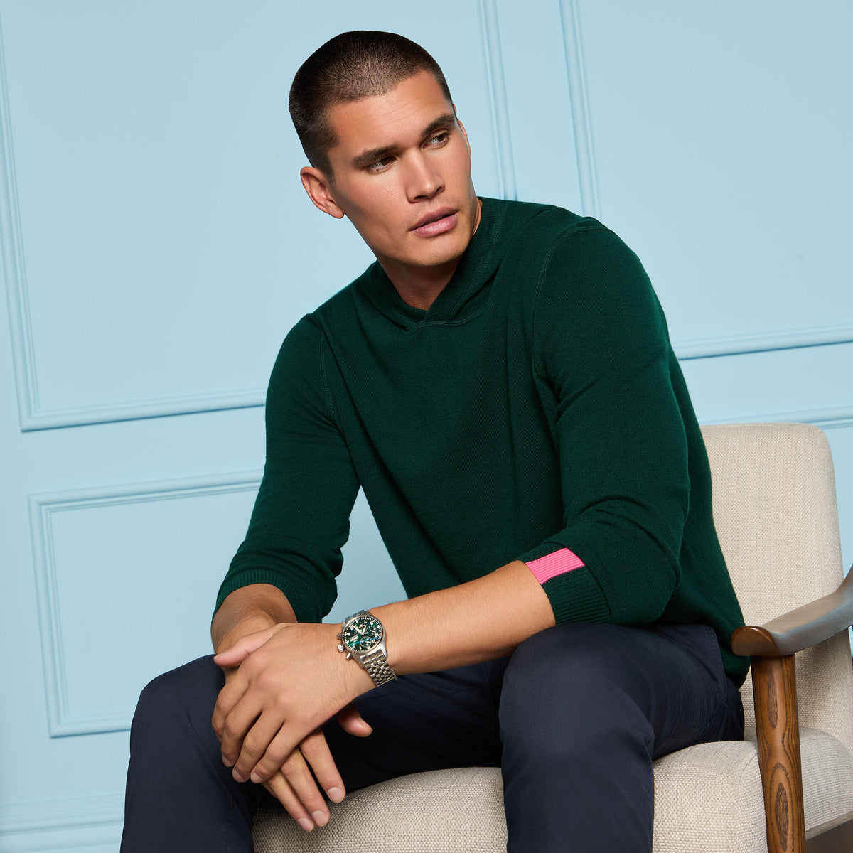 CASHMERE HOODED SWEATER | G/FORE Recommended