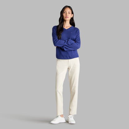 G SCRIBE VERSE V NECK CASHMERE SWEATER | G/FORE Best Seller