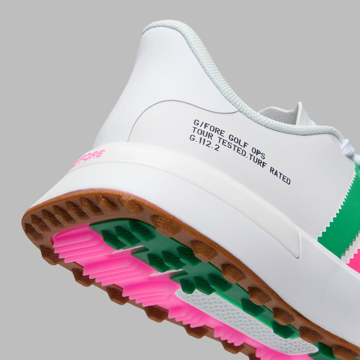 G.112 STRIPE KILTIE GOLF SHOE | G/FORE Featured