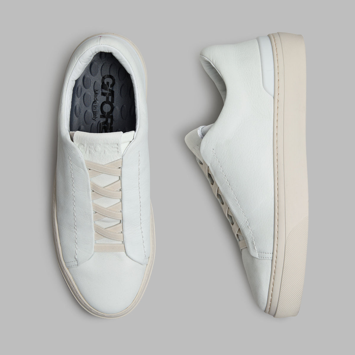 ENDEAVOUR SLIP ON LEATHER SNEAKER | G/FORE Trending