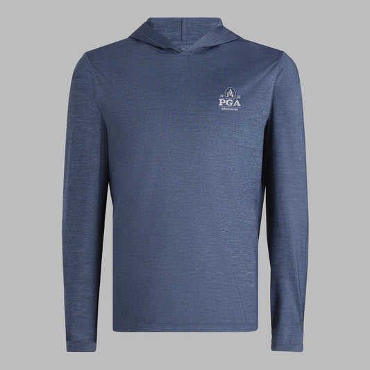 2026 PGA MÉLANGE ICE NYLON HOODIE |PULLOVERS & QUARTER-ZIPS |G/FORE | G/FORE Signature