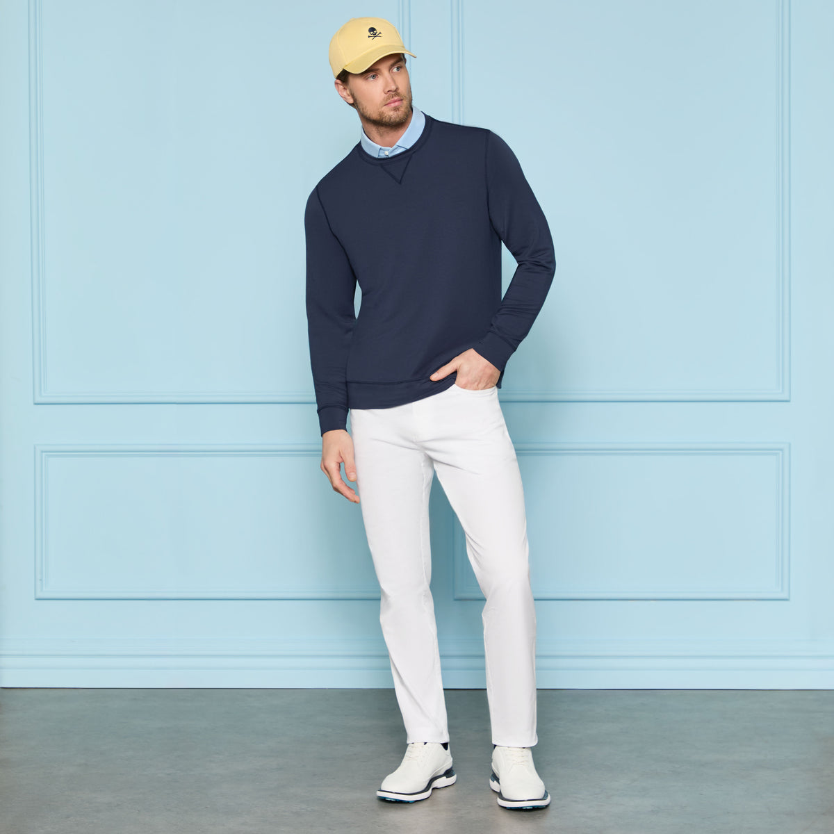 ALL PLAY COTTON STRETCH 5 POCKET STRAIGHT LEG PANT | G/FORE Featured