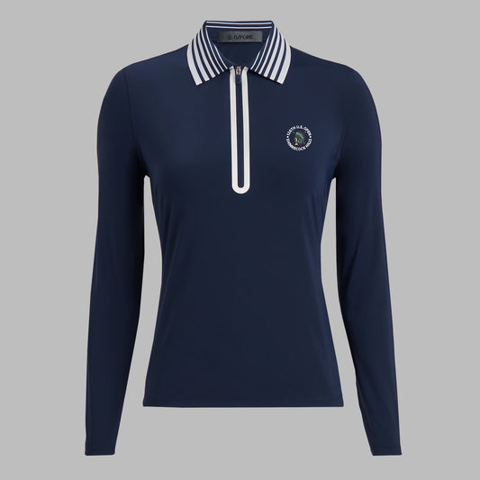 LTD RELEASE 2026 U.S. OPEN SILKY TECH NYLON QUARTER ZIP POLO | G/FORE Essential