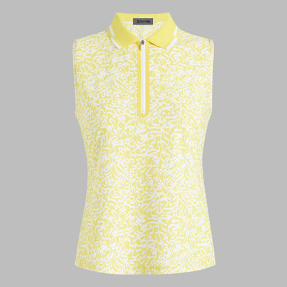 SCRIBBLE TECH PIQUÉ SLEEVELESS POLO | G/FORE Deals