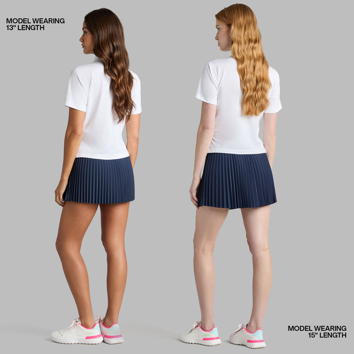 MICROPLEAT STRETCH WOVEN HIGHWAISTED SKORT | G/FORE Signature