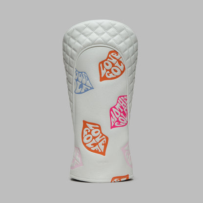 EMBOSSED LOVE G LEATHER DRIVER HEADCOVER | G/FORE Recommended