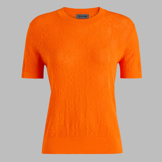 POINTELLE G SHORT SLEEVE SWEATER | G/FORE Sale