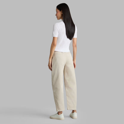 LTD RELEASE STRETCH COTTON GABARDINE BARREL LEG TROUSER | G/FORE Value
