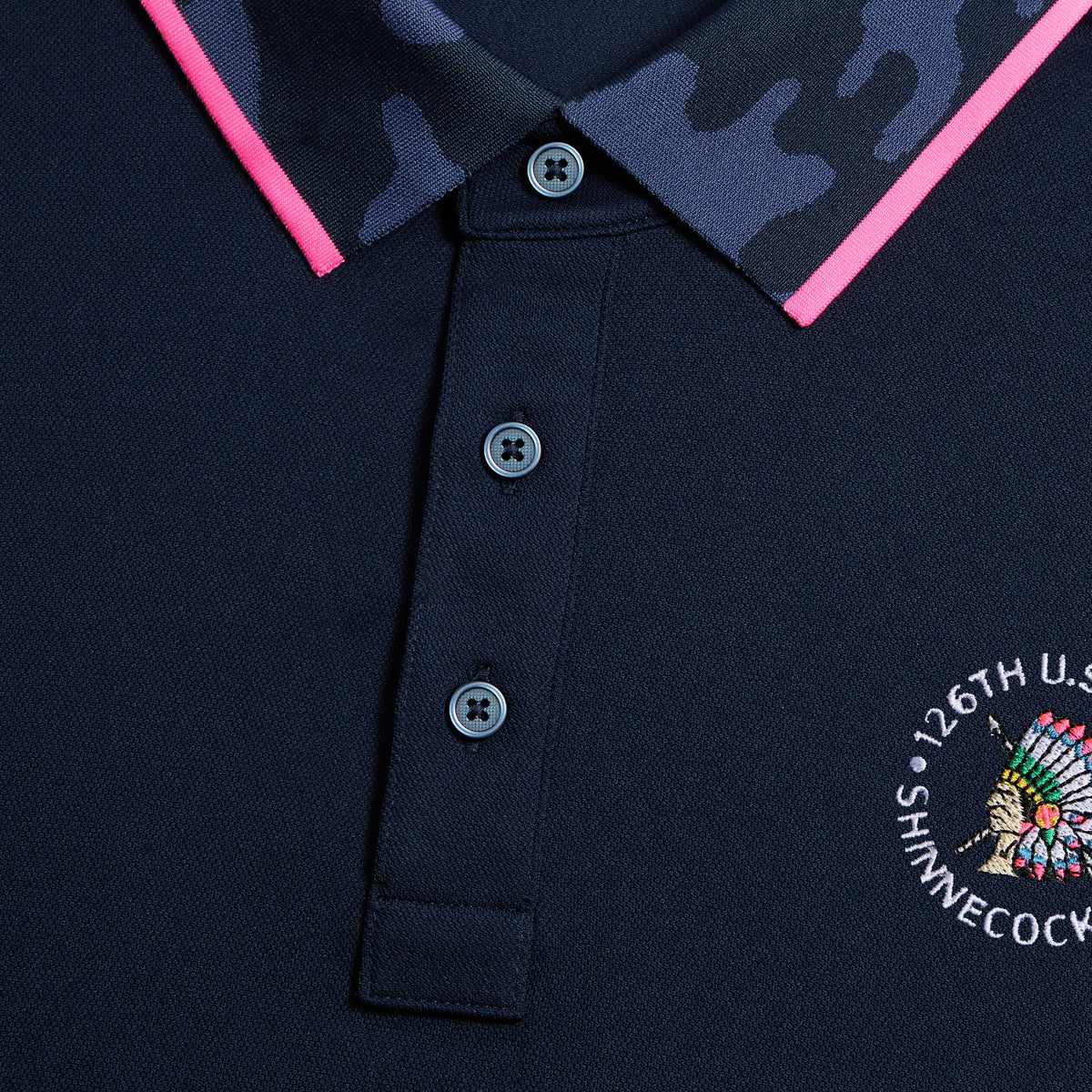 2026 U.S. OPEN CAMO COLLAR PERFORMANCE PIQUÉ POLO | G/FORE Featured