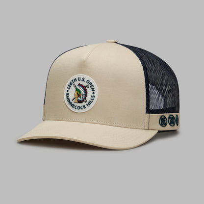 2026 U.S. OPEN OFFICIAL LOGO PATCH TRUCKER HAT | G/FORE Best Seller