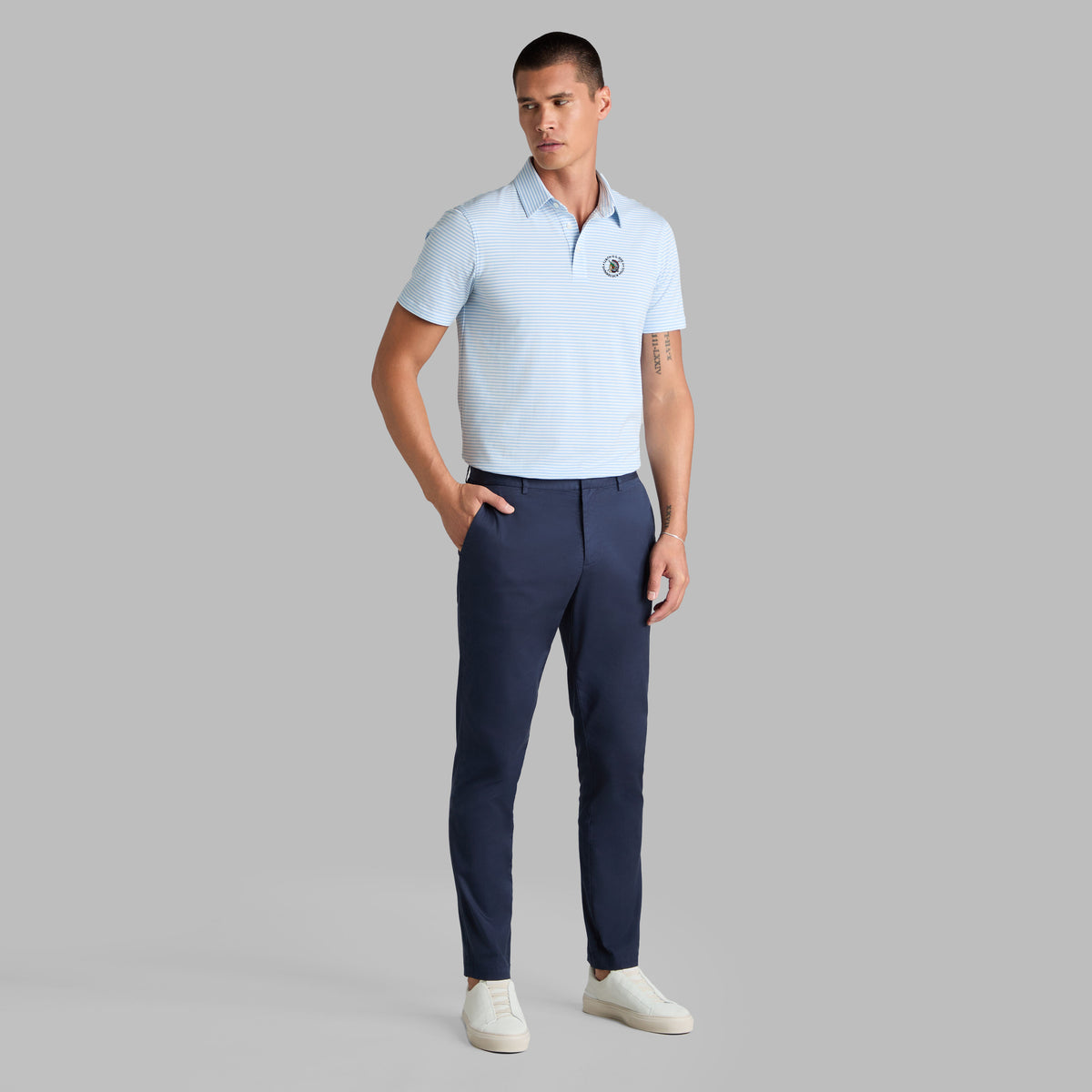 2026 U.S. OPEN ALL PLAY STRIPE STRETCH KNIT POLO | G/FORE Special Offer