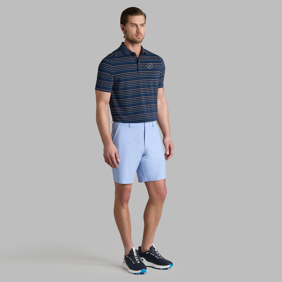 2026 U.S. OPEN MULTI STRIPE TECH JERSEY POLO | G/FORE Exclusive