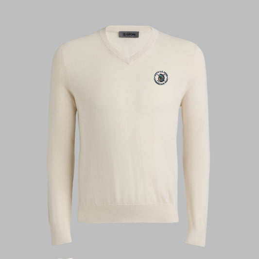 LTD RELEASE 2026 U.S. OPEN G SCRIBE VERSE V NECK CASHMERE SWEATER | G/FORE Special Offer