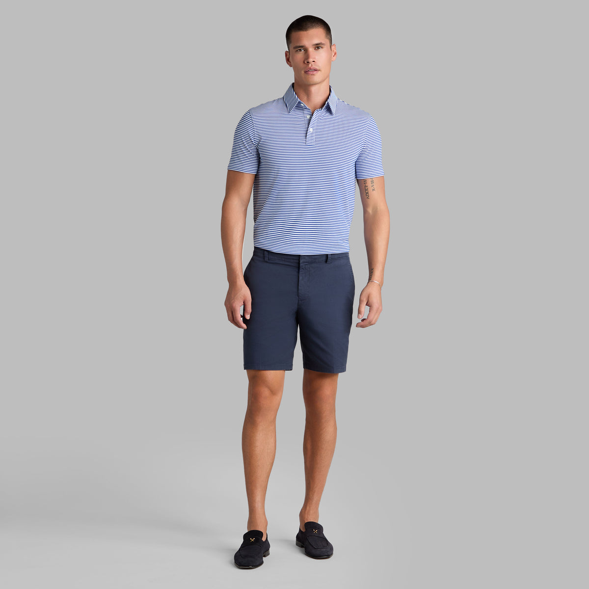 ALL PLAY STRIPE STRETCH KNIT POLO | G/FORE Discount