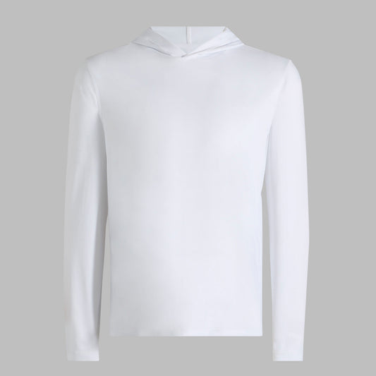 MÉLANGE ICE NYLON HOODIE |PULLOVERS & QUARTER-ZIPS |G/FORE | G/FORE Premium