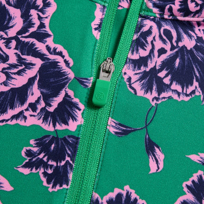 STAMPED FLORAL TECH JERSEY PULLOVER | G/FORE Premium