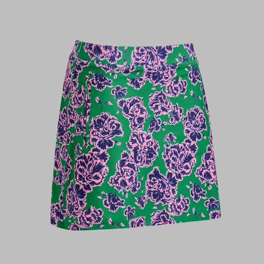 STAMPED FLORAL TECH JERSEY SKORT | G/FORE Best Seller