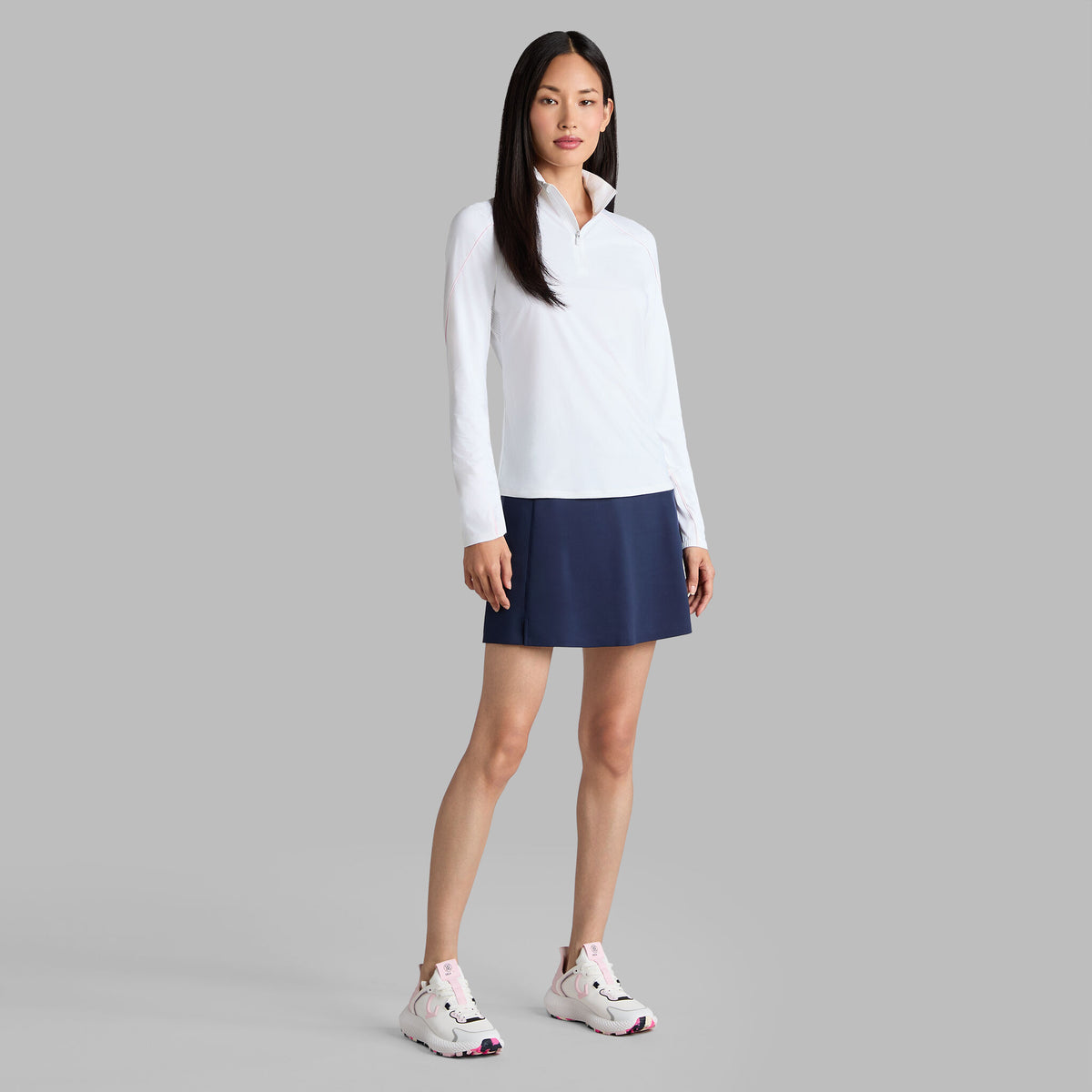 SUN SHIELD SILKY TECH NYLON QUARTER ZIP PULLOVER | G/FORE Special Offer
