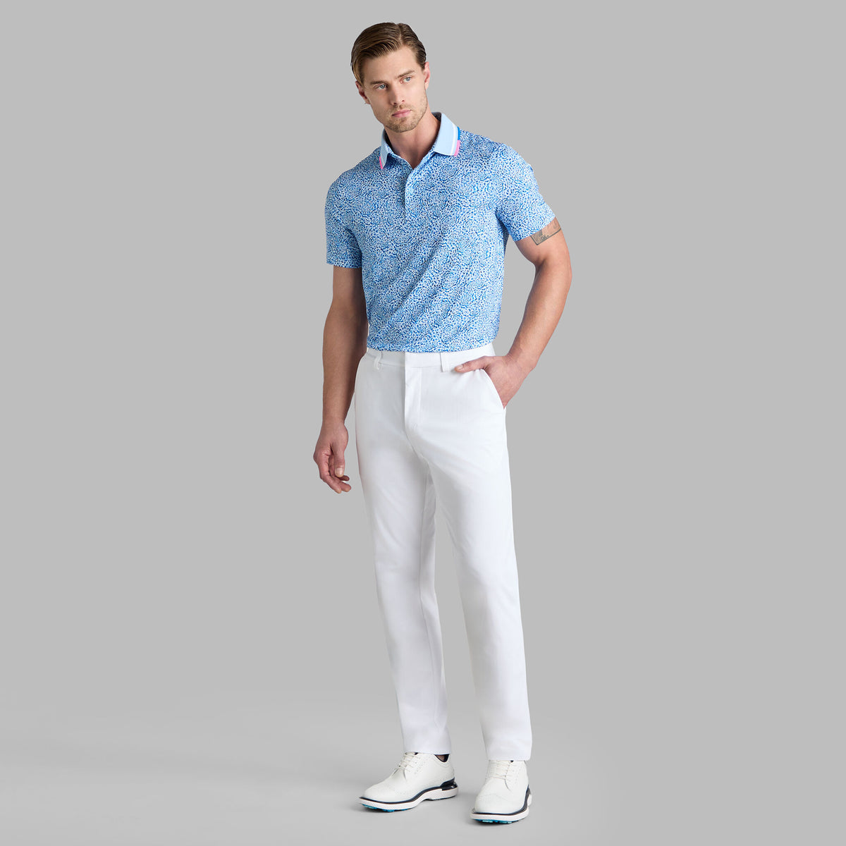 FIREWORKS TECH JERSEY POLO | G/FORE Signature