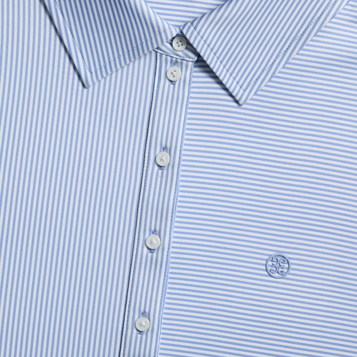 MIX STRIPE SHORT SLEEVE POLO | G/FORE Signature