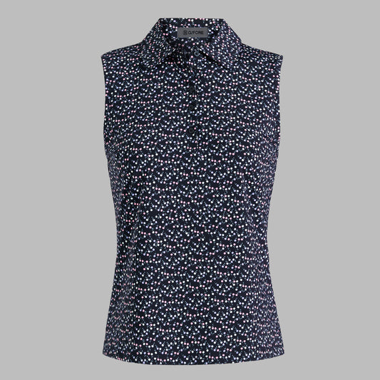 AYE POPPY SILKY TECH NYLON SLEEVELESS POLO | G/FORE Sale