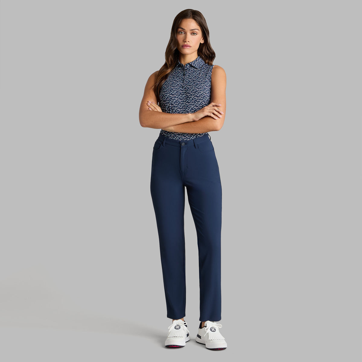 AYE POPPY SILKY TECH NYLON SLEEVELESS POLO | G/FORE Sale