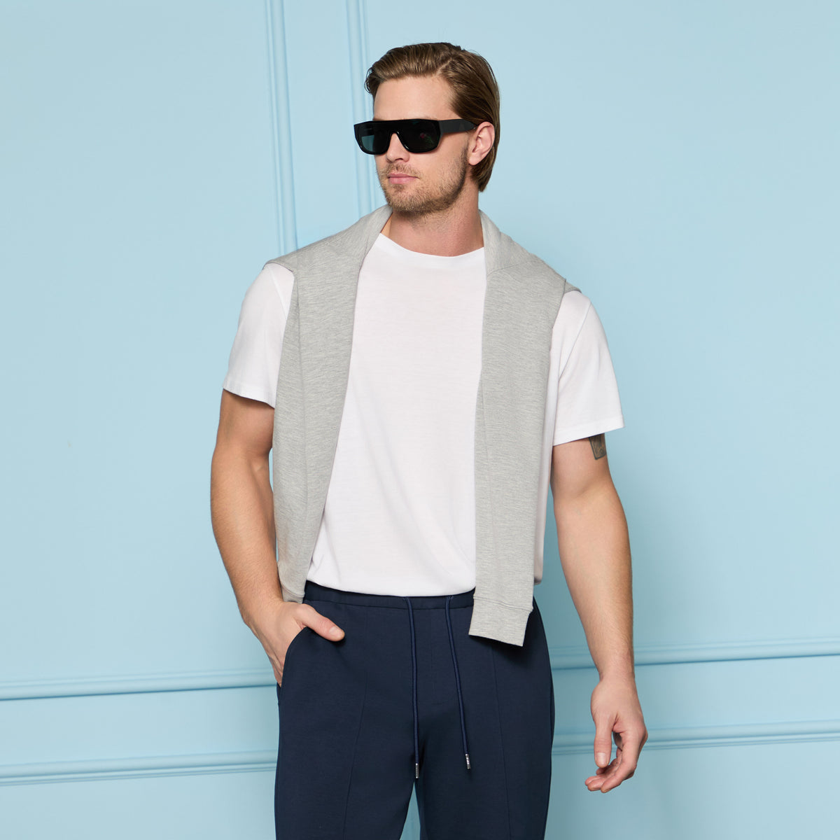 CRUCIAL COTTON TEE | G/FORE Signature