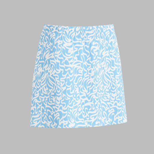 SCRIBBLE PERFORMANCE TWILL A-LINE SKORT | G/FORE Hot Sale