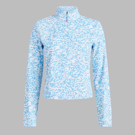 SCRIBBLE PERFORMANCE TWILL 1/4 ZIP TOP | G/FORE Best Seller