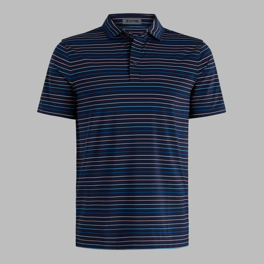 MULTI STRIPE TECH JERSEY POLO | G/FORE Value