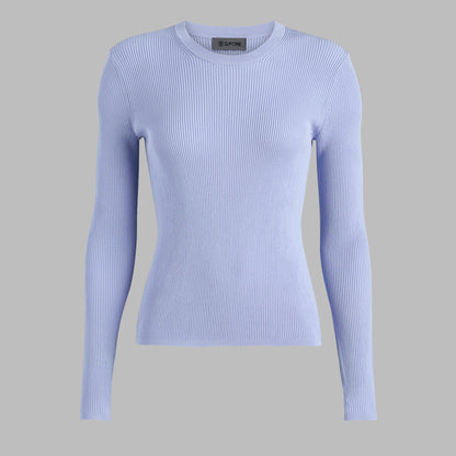 COTTON BLEND RIB KNIT FITTED TOP | G/FORE Featured
