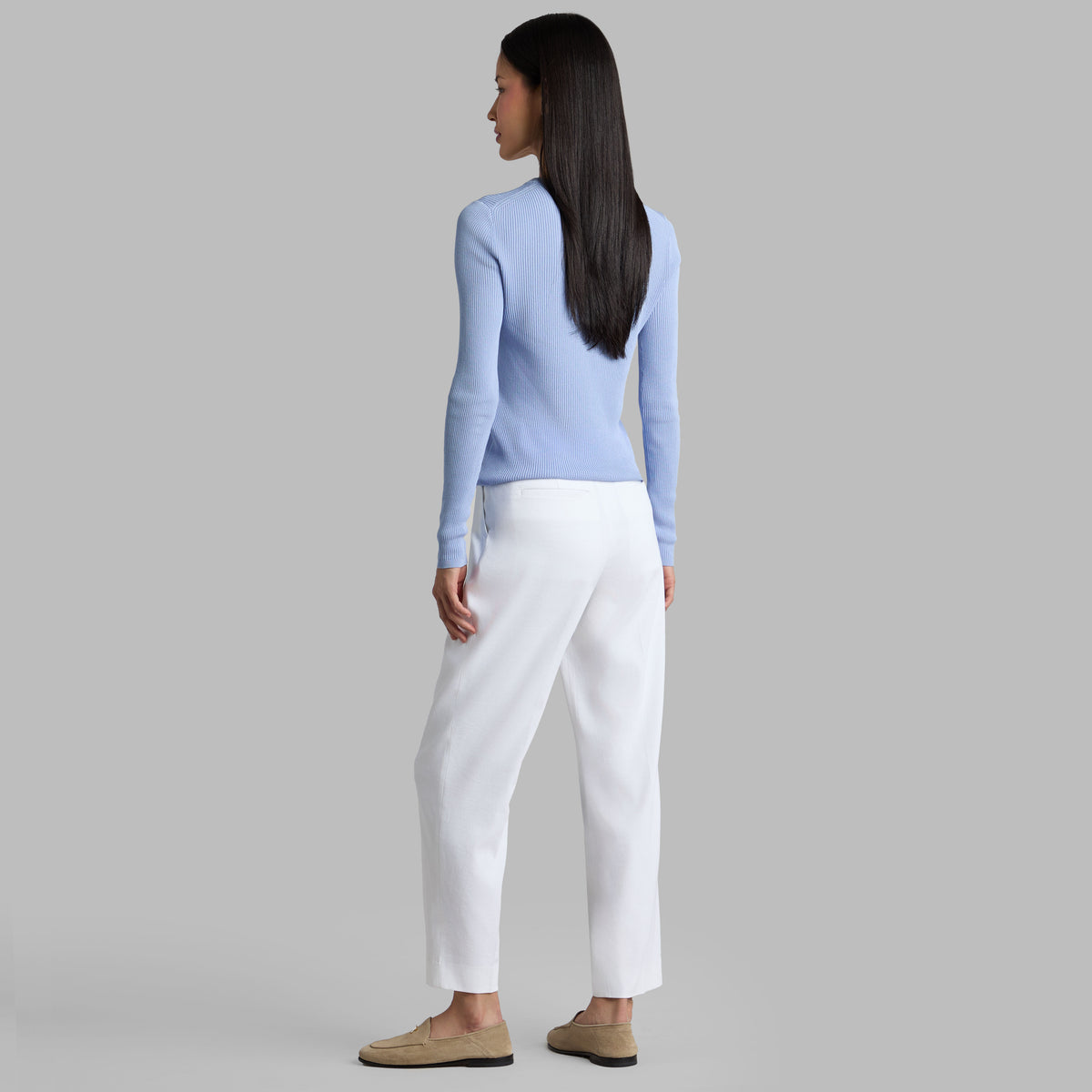 LTD RELEASE LINEN CROPPED PLEATED TROUSER | G/FORE Smart Buy