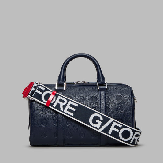 EMBOSSED SKULL & TEES LEATHER MINI DUFFEL CART BAG | G/FORE Best Price