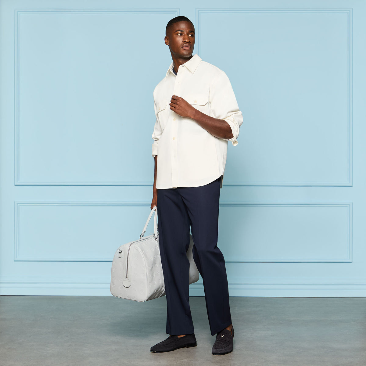LTD RELEASE STRETCH DRILL OVERSHIRT | G/FORE Great Value