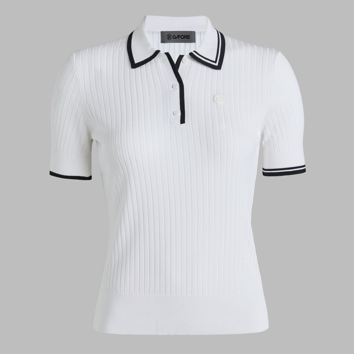 RIBBED KNIT SWEATER POLO | G/FORE Latest