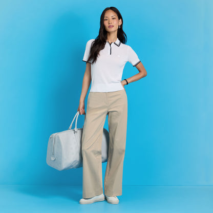 RIBBED KNIT SWEATER POLO | G/FORE Latest