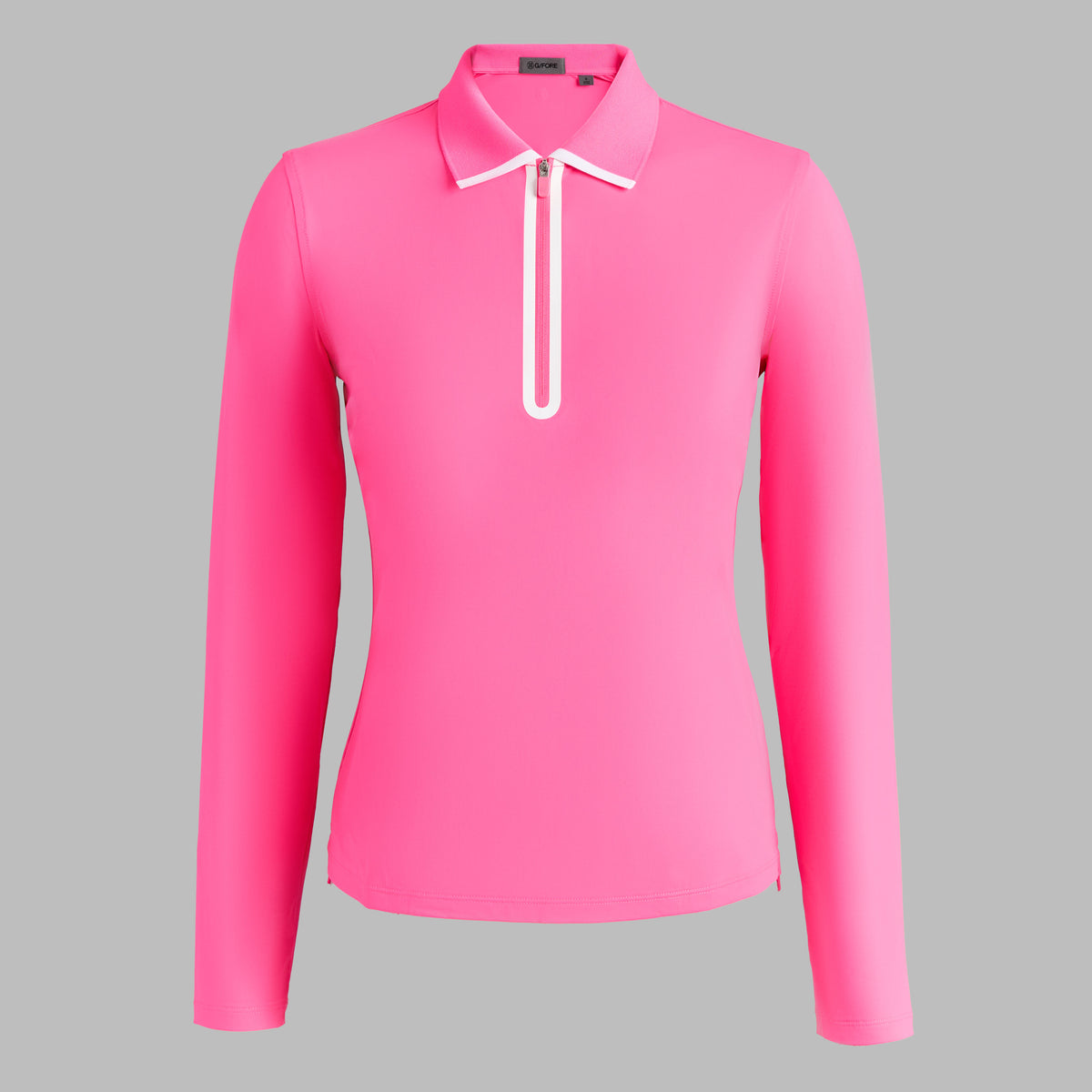 SILKY TECH NYLON LONG SLEEVE 1/4 ZIP POLO | G/FORE Quality