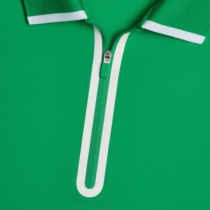SILKY TECH NYLON LONG SLEEVE 1/4 ZIP POLO | G/FORE Essential