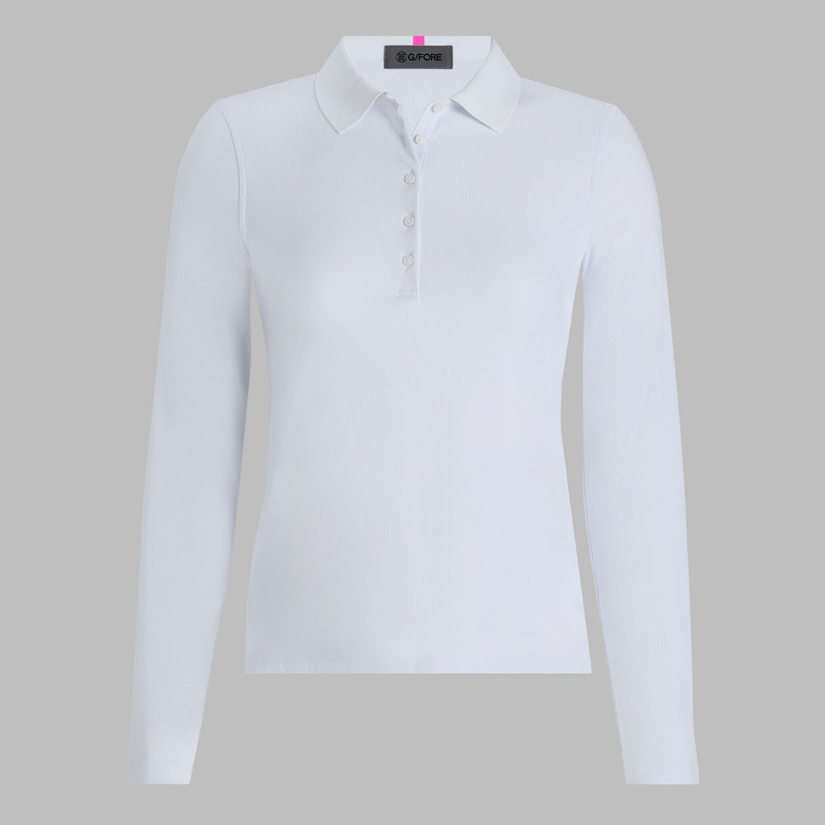 RIBBED TECH NYLON LONG SLEEVE POLO | G/FORE Deals