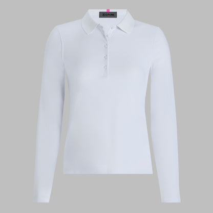 RIBBED TECH NYLON LONG SLEEVE POLO | G/FORE Deals