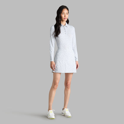 DITSY FLORAL TECH JERSEY LONG SLEEVE POLO | G/FORE Customer Favorite