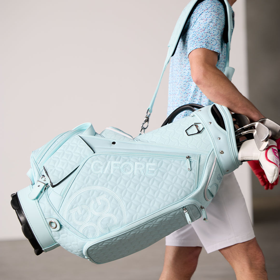MOSAIC QUILTED TOUR GOLF BAG | G/FORE Hot Sale