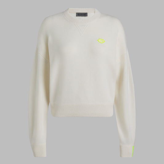 TIPPED CASHMERE CREWNECK SWEATER | G/FORE Trending