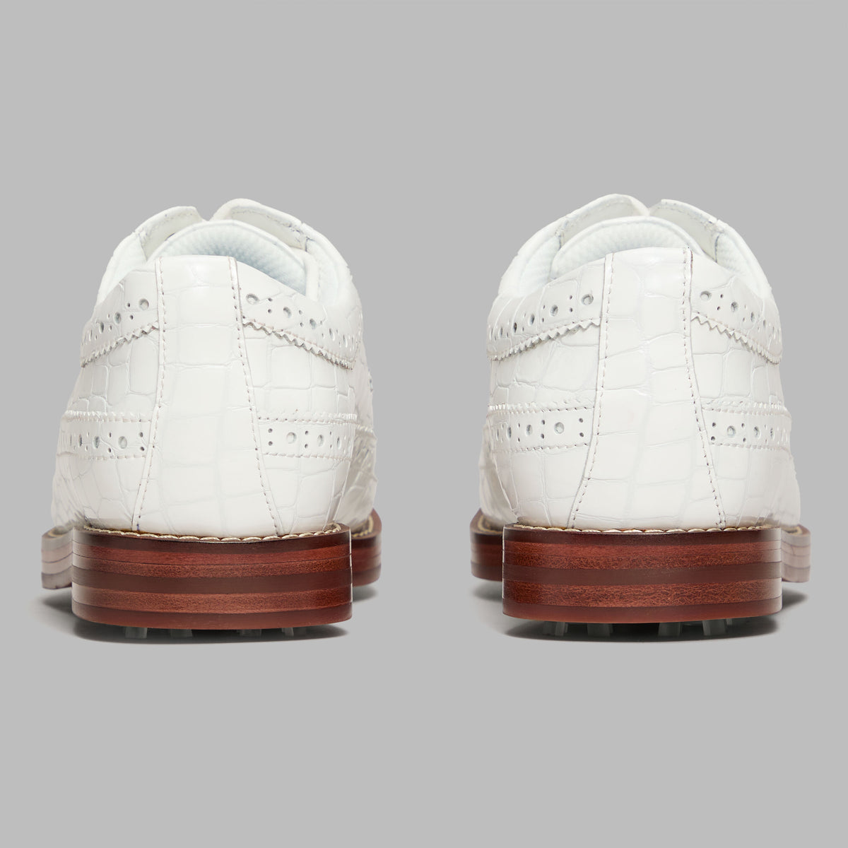 LTD RELEASE GALLIVANTER CROC-EMBOSSED LEATHER LUXE SOLE GOLF SHOE | G/FORE Trending