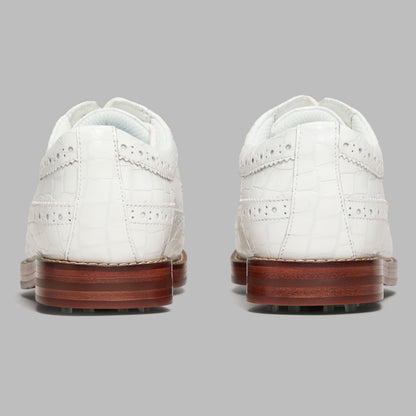 LTD RELEASE GALLIVANTER CROC-EMBOSSED LEATHER LUXE SOLE GOLF SHOE | G/FORE Trending